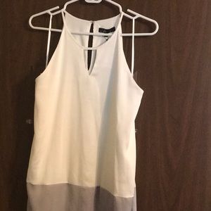 White and Silver Dress